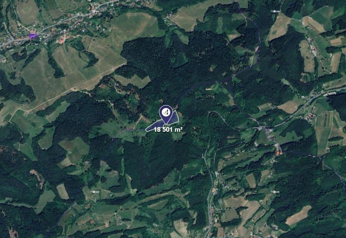 Prodej pozemku 18.501 m², Jasenná, Zlínský kraj Prodej pozemku 18.501 m², Jasenná, Zlínský kraj