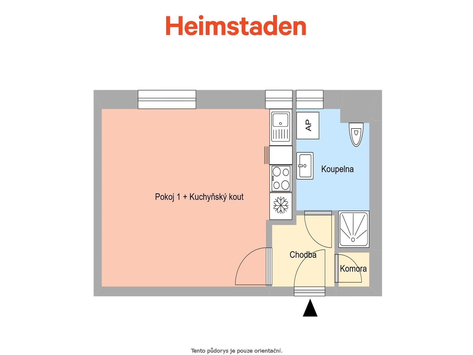 Pronájem bytu 1+kk 25 m², Kolmá, Havířov, Moravskoslezský kraj Pronájem bytu 1+kk 25 m², Kolmá, Havířov, Moravskoslezský kraj