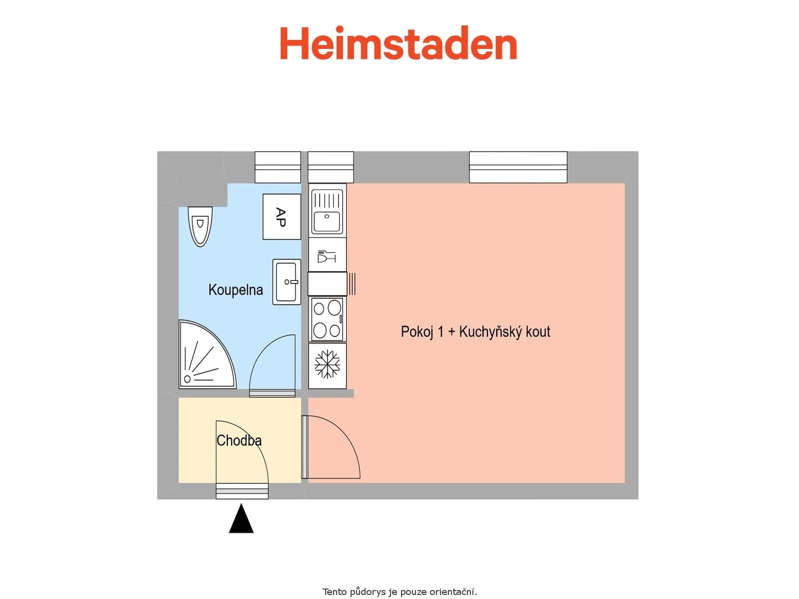 Pronájem bytu 1+kk 25 m², Kolmá, Havířov, Moravskoslezský kraj Pronájem bytu 1+kk 25 m², Kolmá, Havířov, Moravskoslezský kraj