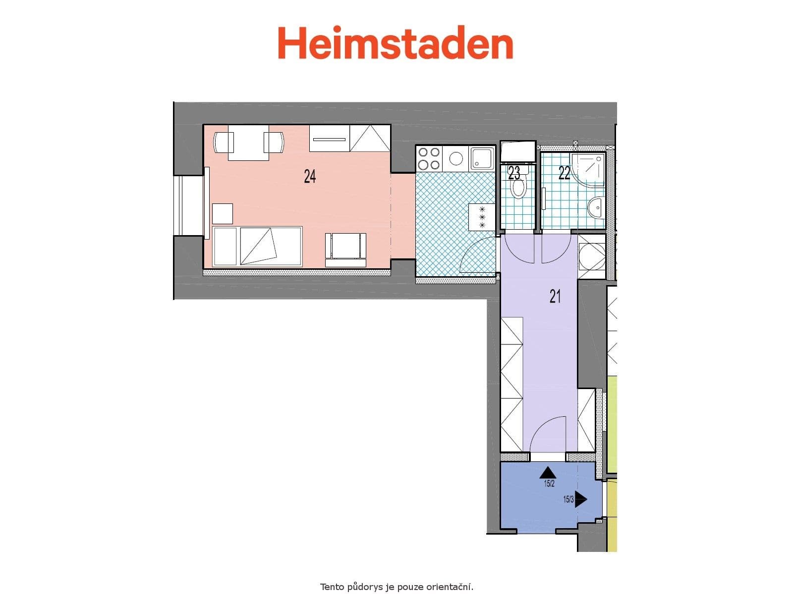 Pronájem bytu 1+kk 32 m², Marxova, Havířov, Moravskoslezský kraj Pronájem bytu 1+kk 32 m², Marxova, Havířov, Moravskoslezský kraj