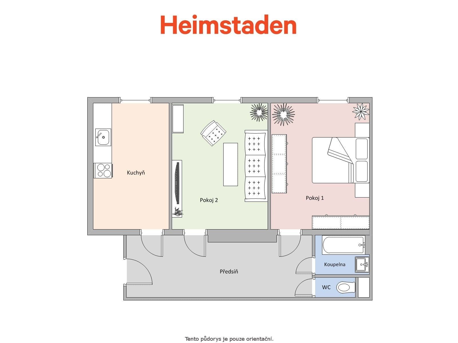 Pronájem bytu 2+1 55 m², U Lesa, Havířov, Moravskoslezský kraj Pronájem bytu 2+1 55 m², U Lesa, Havířov, Moravskoslezský kraj