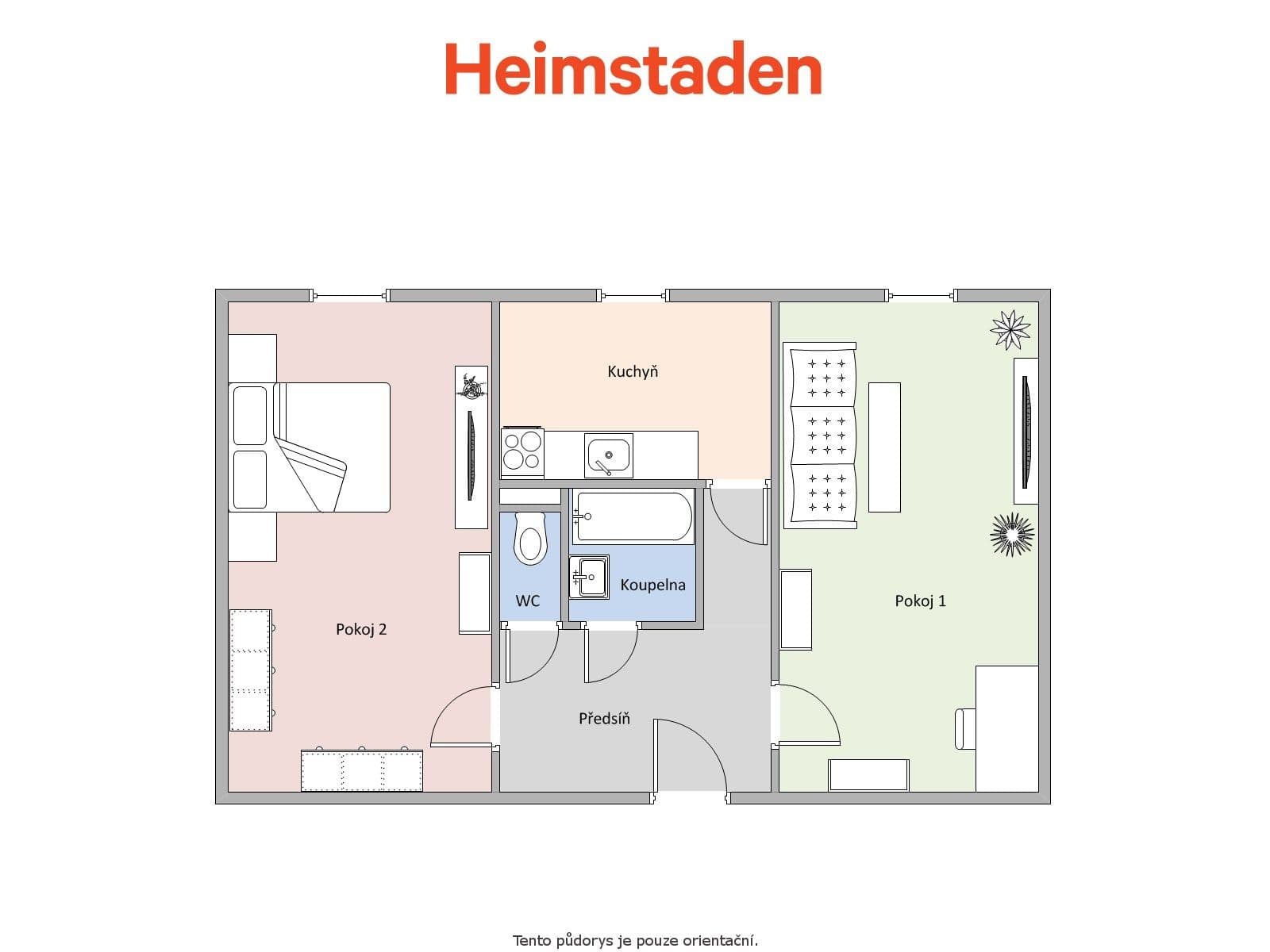 Pronájem bytu 2+1 52 m², Cihelní, Karviná, Moravskoslezský kraj Pronájem bytu 2+1 52 m², Cihelní, Karviná, Moravskoslezský kraj
