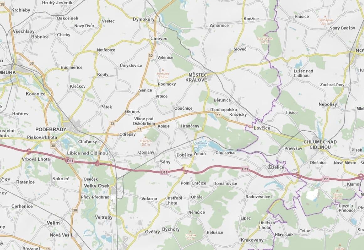 Prodej pozemku 9.519 m², Žehuň, Středočeský kraj Prodej pozemku 9.519 m², Žehuň, Středočeský kraj