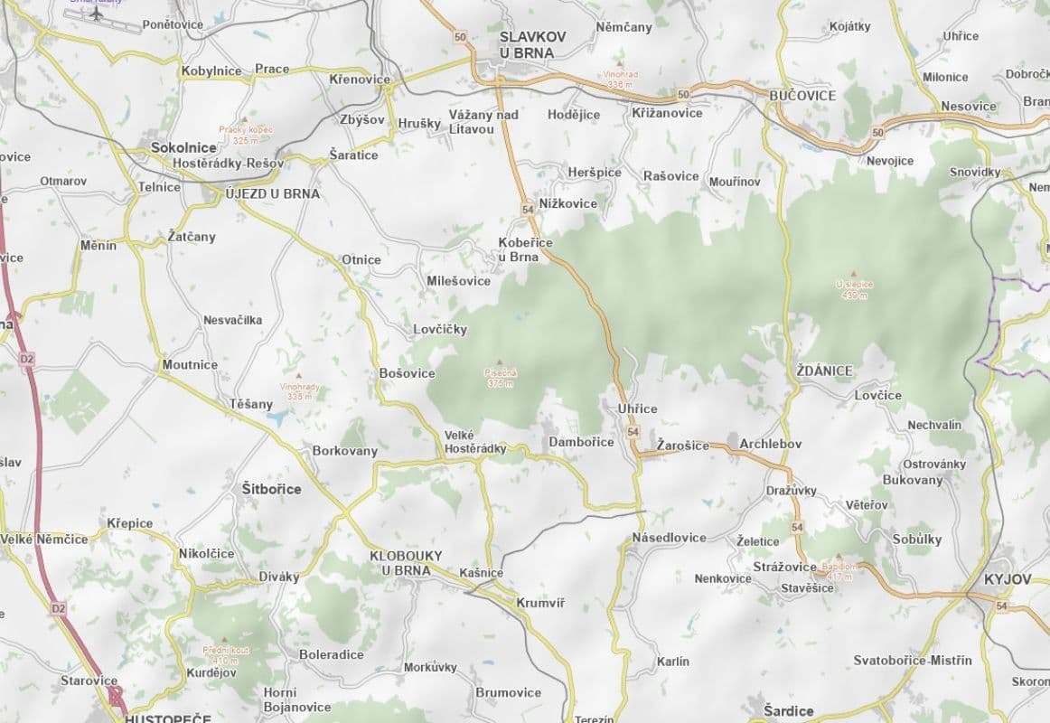 Prodej pozemku 1.061 m², Dambořice, Jihomoravský kraj Prodej pozemku 1.061 m², Dambořice, Jihomoravský kraj