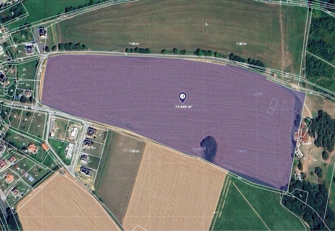 Prodej pozemku 10.000 m², Vysoká, Kraj Vysočina Prodej pozemku 10.000 m², Vysoká, Kraj Vysočina