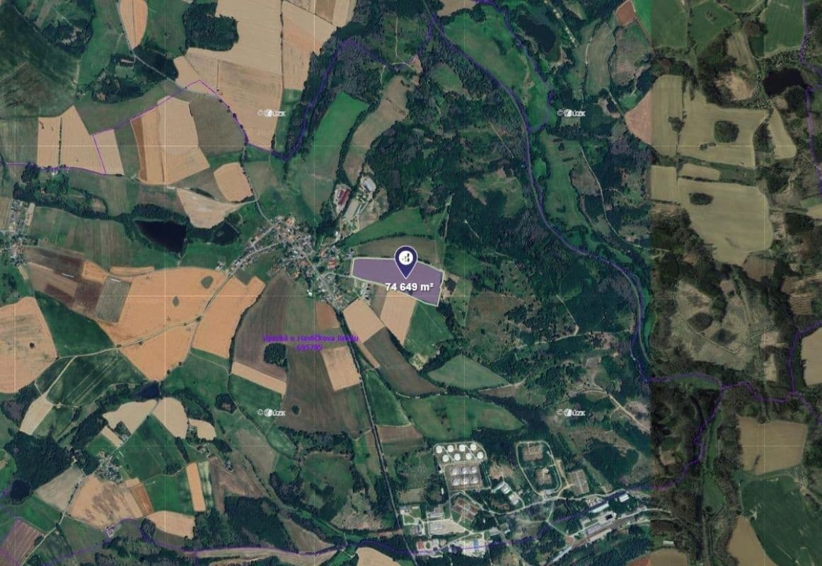 Prodej pozemku 10.000 m², Vysoká, Kraj Vysočina Prodej pozemku 10.000 m², Vysoká, Kraj Vysočina