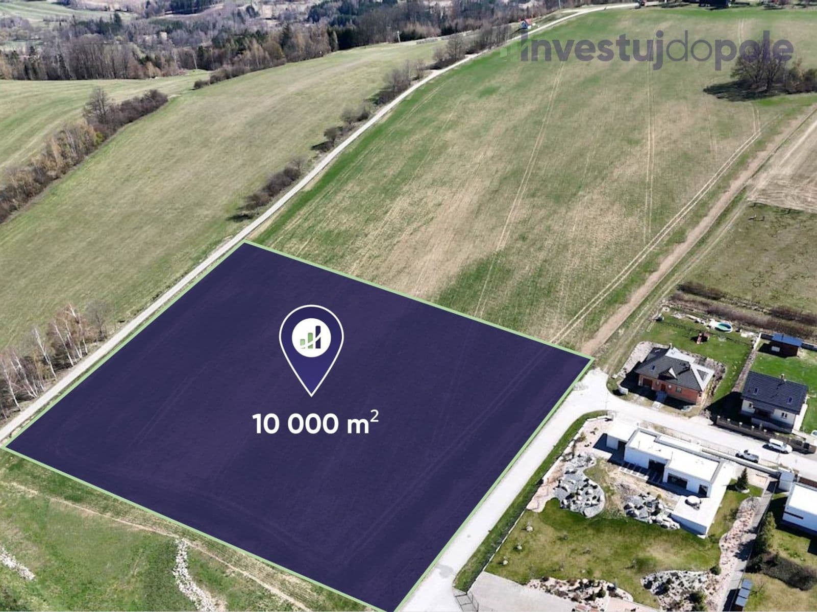 Prodej pozemku 10.000 m², Vysoká, Kraj Vysočina Prodej pozemku 10.000 m², Vysoká, Kraj Vysočina