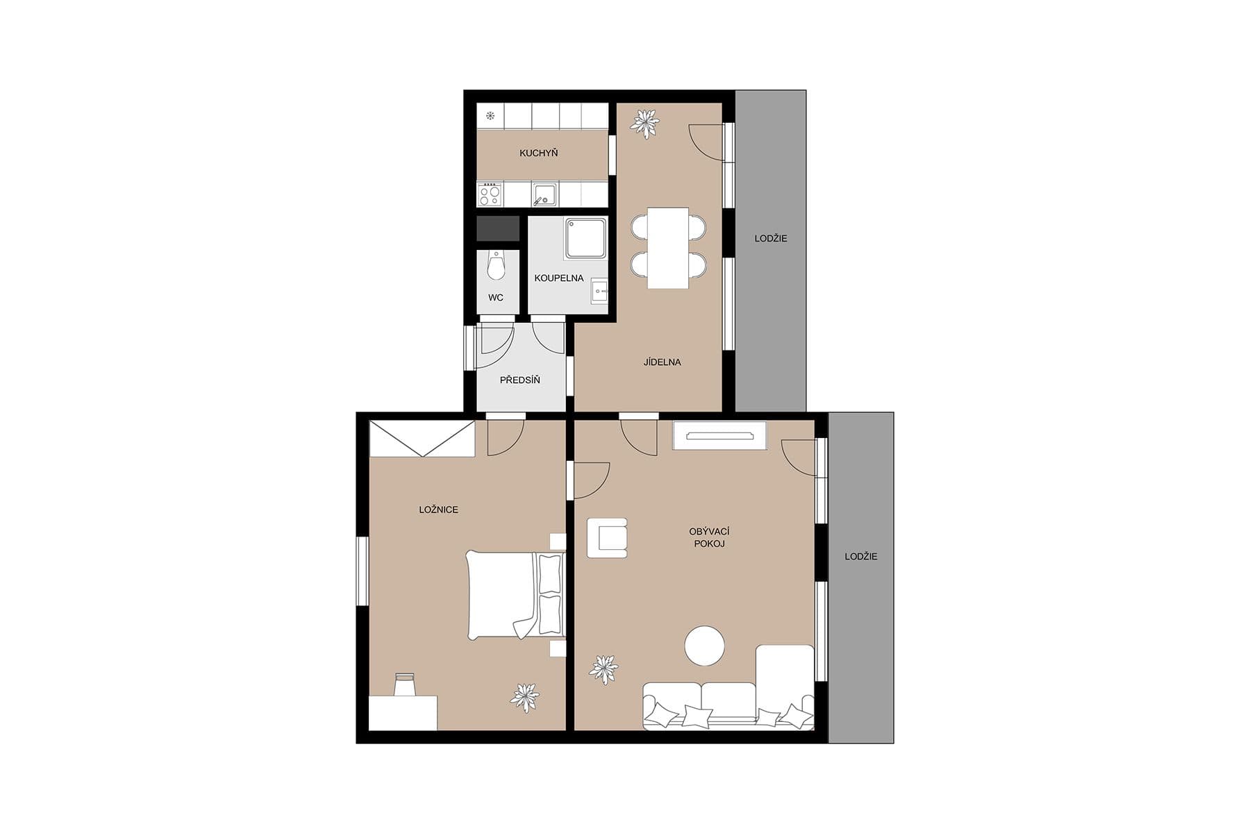 Prodej bytu 3+kk 91 m², Běhounkova, Praha, Praha Prodej bytu 3+kk 91 m², Běhounkova, Praha, Praha