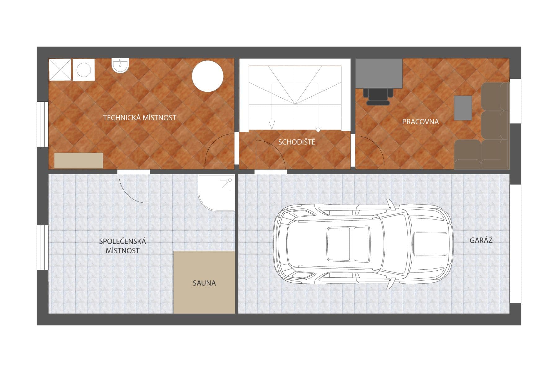 Prodej domu 220 m², pozemek 253 m², Okrová, Praha, Praha Prodej domu 220 m², pozemek 253 m², Okrová, Praha, Praha