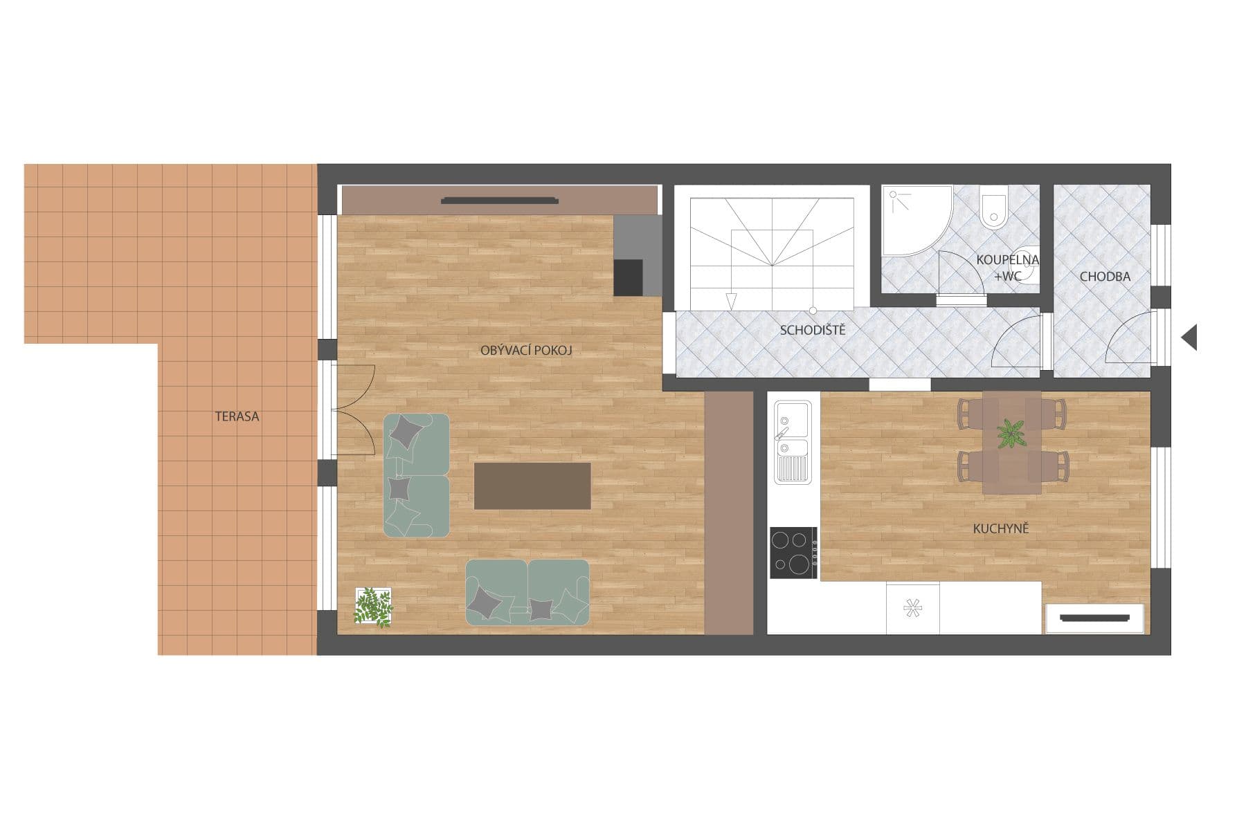 Prodej domu 220 m², pozemek 253 m², Okrová, Praha, Praha Prodej domu 220 m², pozemek 253 m², Okrová, Praha, Praha
