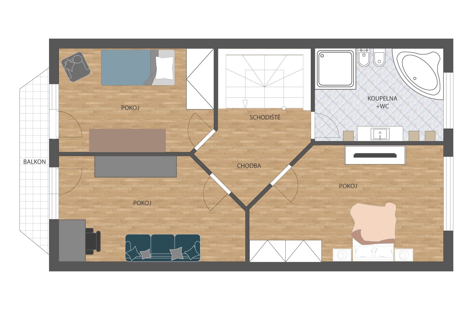 Prodej domu 220 m², pozemek 253 m², Okrová, Praha, Praha Prodej domu 220 m², pozemek 253 m², Okrová, Praha, Praha