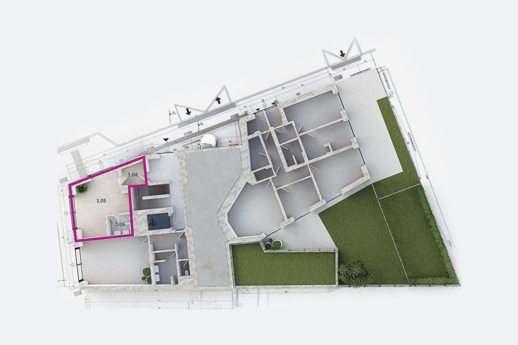 Prodej nebytového prostoru 41 m², U Hotelu, Praha, Praha Prodej nebytového prostoru 41 m², U Hotelu, Praha, Praha