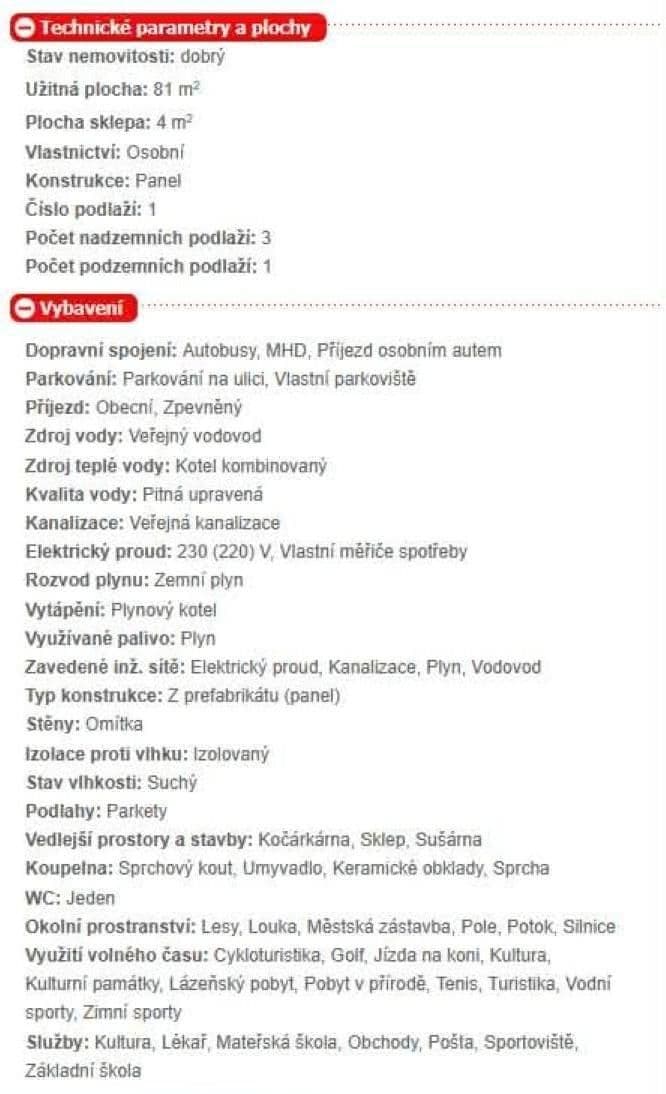 Prodej bytu 4+1 81 m², 5. května, Plesná, Karlovarský kraj Prodej bytu 4+1 81 m², 5. května, Plesná, Karlovarský kraj