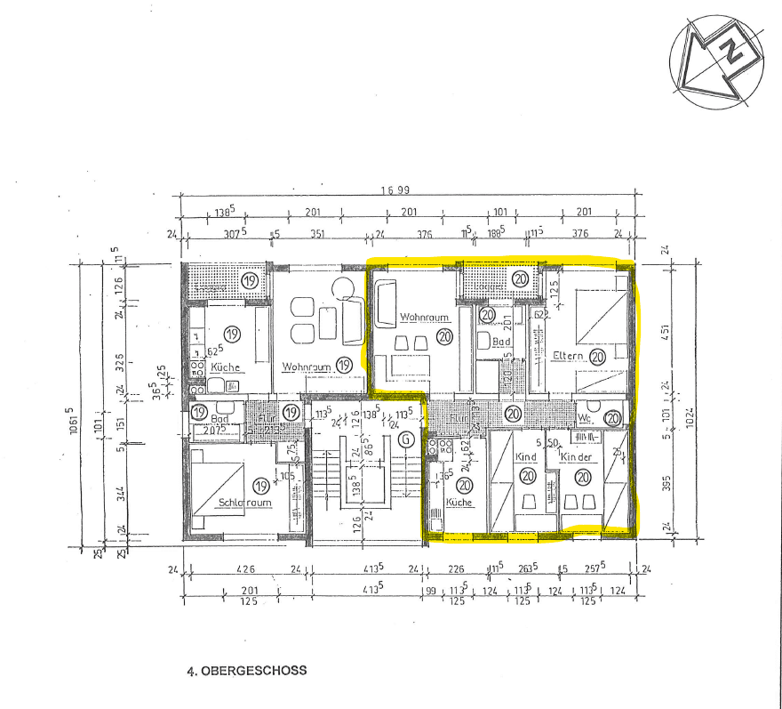 Pronájem bytu 4+1 76 m², Pestalozziring 7, Aldenhoven, Severní Porýní-Vestfálsko Pronájem bytu 4+1 76 m², Pestalozziring 7, Aldenhoven, Severní Porýní-Vestfálsko