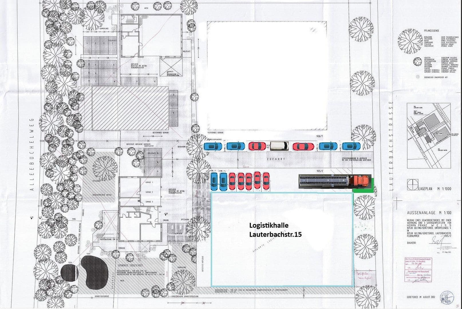 Pronájem nebytového prostoru 2.000 m², Lauterbachstr.15 und 17, Geretsried, Bavorsko Pronájem nebytového prostoru 2.000 m², Lauterbachstr.15 und 17, Geretsried, Bavorsko