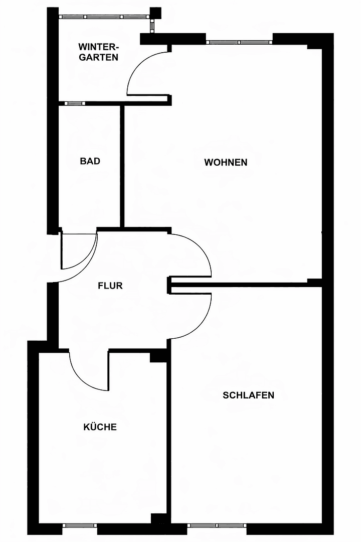 Pronájem bytu 2+1 57 m², Grillparzerstr. 3, Hannover, Dolní Sasko Pronájem bytu 2+1 57 m², Grillparzerstr. 3, Hannover, Dolní Sasko