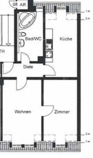 Pronájem bytu 2+1 53 m², Volprechtstraße 18, Nürnberg, Bavorsko Pronájem bytu 2+1 53 m², Volprechtstraße 18, Nürnberg, Bavorsko