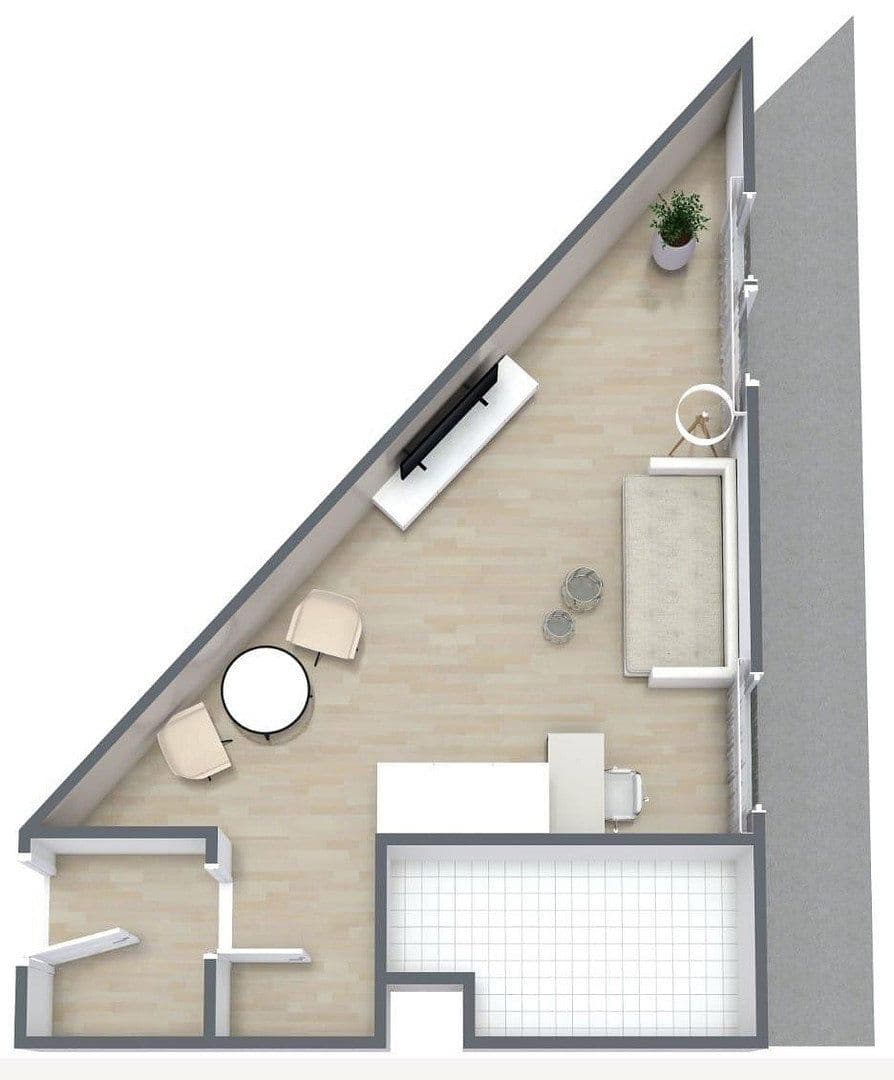 Pronájem bytu 1+1 36 m², Karlsruhe, Bádensko-Württembersko Pronájem bytu 1+1 36 m², Karlsruhe, Bádensko-Württembersko