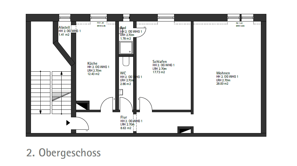 Pronájem bytu 2+1 73 m², Frankfurt am Main, Hessen Pronájem bytu 2+1 73 m², Frankfurt am Main, Hessen