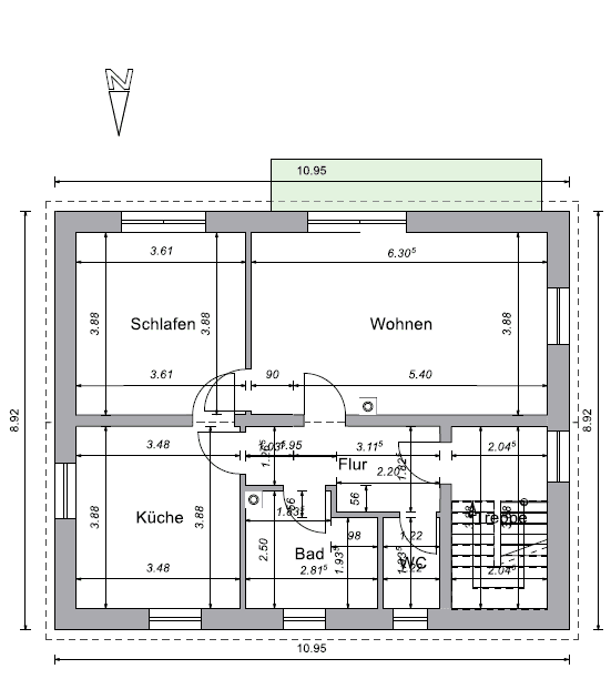 Prodej domu 160 m², pozemek 607 m², Flurstrasse 40, Neu-Ulm, Bavorsko Prodej domu 160 m², pozemek 607 m², Flurstrasse 40, Neu-Ulm, Bavorsko