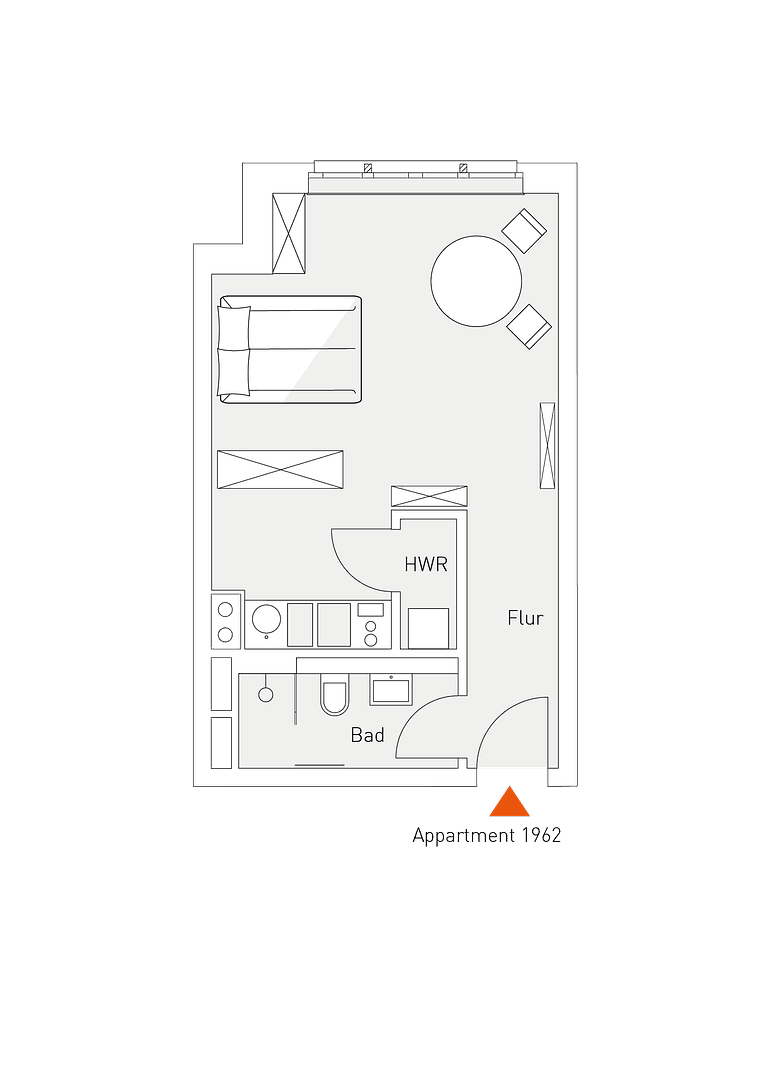 Pronájem bytu 1+1 38 m², Berlin, Berlín Pronájem bytu 1+1 38 m², Berlin, Berlín