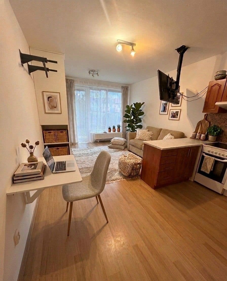 Pronájem bytu 1+kk 32 m², Herlíkovická, Praha, Praha Pronájem bytu 1+kk 32 m², Herlíkovická, Praha, Praha