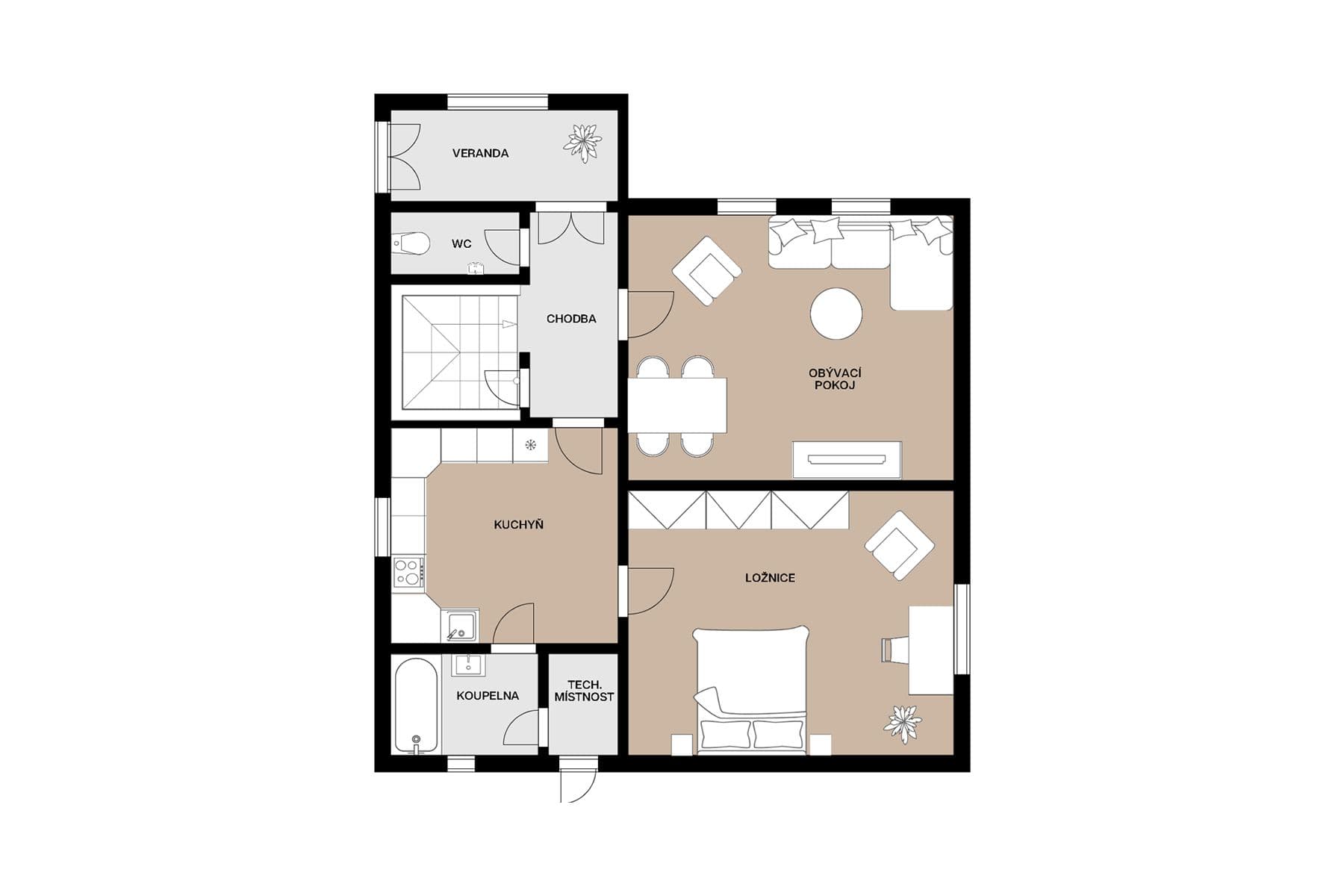 Prodej domu 142 m², pozemek 741 m², Církvičná, Praha, Praha Prodej domu 142 m², pozemek 741 m², Církvičná, Praha, Praha