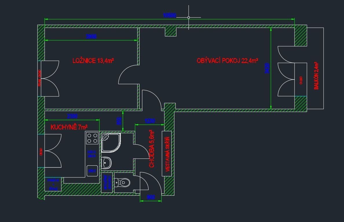 Pronájem bytu 2+1 54 m², Blatenská, Plzeň, Plzeňský kraj Pronájem bytu 2+1 54 m², Blatenská, Plzeň, Plzeňský kraj
