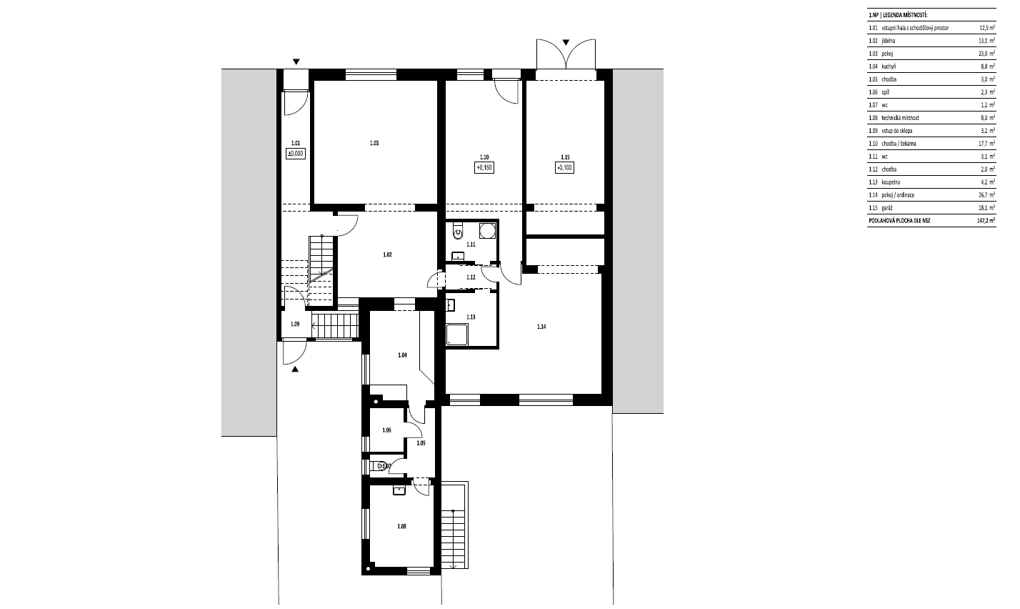 Prodej domu 227 m², pozemek 665 m², Palackého, Břeclav, Jihomoravský kraj Prodej domu 227 m², pozemek 665 m², Palackého, Břeclav, Jihomoravský kraj