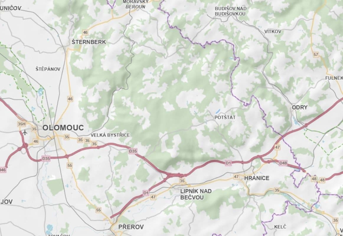 Prodej pozemku 126.233 m², Potštát, Olomoucký kraj Prodej pozemku 126.233 m², Potštát, Olomoucký kraj