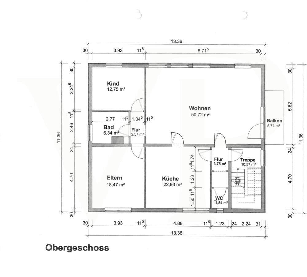 Pronájem bytu 3+1 123 m², Grävenwiesbach, Hessen Pronájem bytu 3+1 123 m², Grävenwiesbach, Hessen