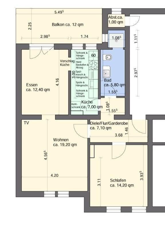 Prodej bytu 3+1 73 m², Niederfelder Weg 95, Koblenz, Porýní-Falc Prodej bytu 3+1 73 m², Niederfelder Weg 95, Koblenz, Porýní-Falc