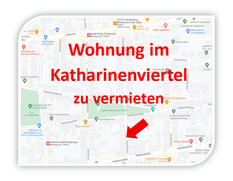 Pronájem bytu 2+1 48 m², Uhlandstrasse 28, Osnabrück, Dolní Sasko Pronájem bytu 2+1 48 m², Uhlandstrasse 28, Osnabrück, Dolní Sasko