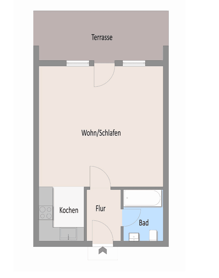 Pronájem bytu 1+kk 45 m², Waldackerstraße 10, Schwaigern, Bádensko-Württembersko Pronájem bytu 1+kk 45 m², Waldackerstraße 10, Schwaigern, Bádensko-Württembersko