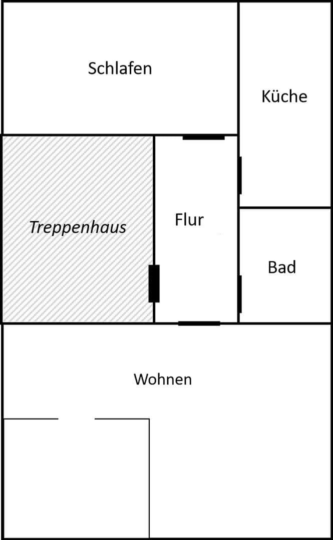 Pronájem bytu 2+kk 68 m², August-Bebel-Straße 13, Kahla, Durynsko Pronájem bytu 2+kk 68 m², August-Bebel-Straße 13, Kahla, Durynsko