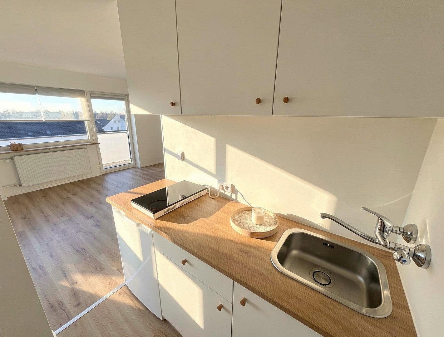 Prodej bytu 1+1 30 m², Friedensstr. 9A, Ingolstadt-Unterhaunstadt, Bavorsko Prodej bytu 1+1 30 m², Friedensstr. 9A, Ingolstadt-Unterhaunstadt, Bavorsko