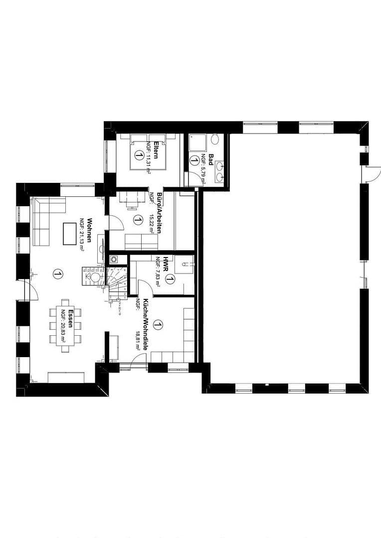 Prodej domu 150 m², pozemek 1.320 m², Sonsbeck, Severní Porýní-Vestfálsko Prodej domu 150 m², pozemek 1.320 m², Sonsbeck, Severní Porýní-Vestfálsko
