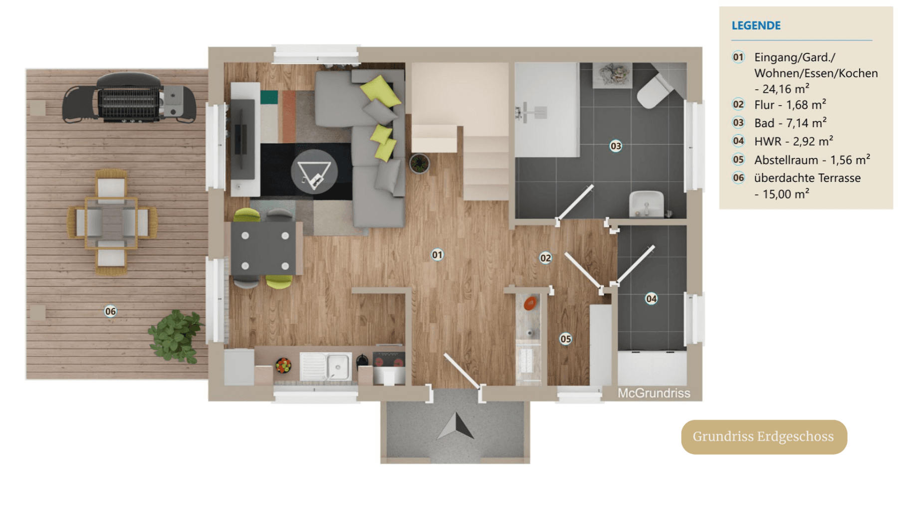 Prodej domu 83 m², pozemek 880 m², Stahlwerkstraße 150, Apen, Dolní Sasko Prodej domu 83 m², pozemek 880 m², Stahlwerkstraße 150, Apen, Dolní Sasko