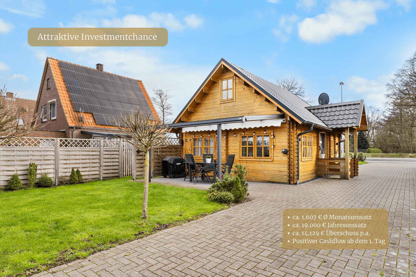 Prodej domu 83 m², pozemek 880 m², Stahlwerkstraße 150, Apen, Dolní Sasko Prodej domu 83 m², pozemek 880 m², Stahlwerkstraße 150, Apen, Dolní Sasko