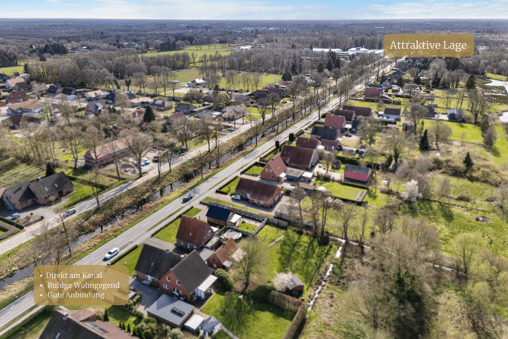 Prodej domu 83 m², pozemek 880 m², Stahlwerkstraße 150, Apen, Dolní Sasko Prodej domu 83 m², pozemek 880 m², Stahlwerkstraße 150, Apen, Dolní Sasko