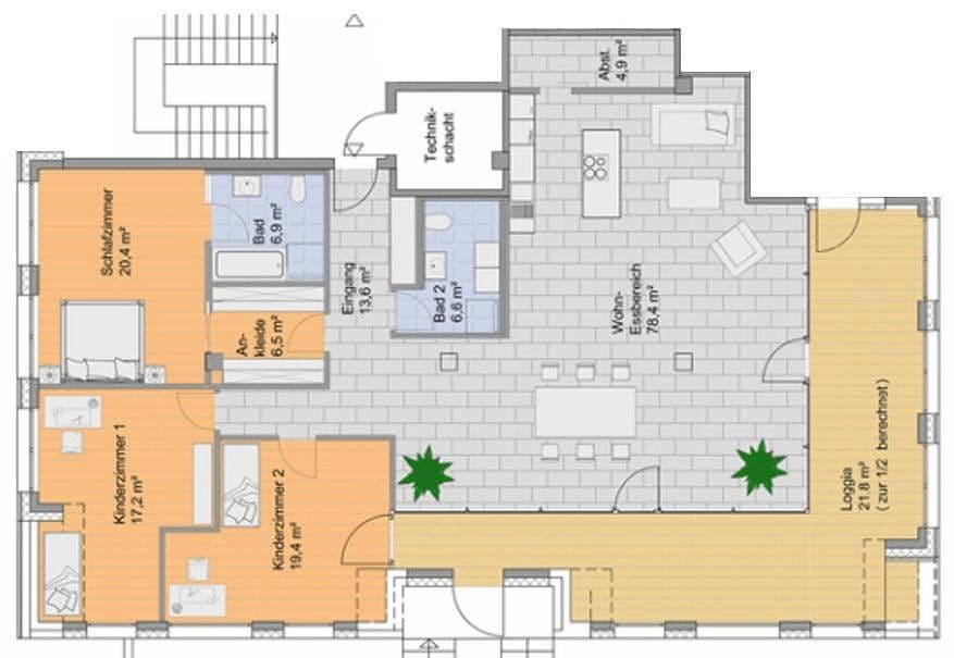 Pronájem bytu 4+kk 197 m², Hauptstr. 29, Leinfelden-Echterdingen, Bádensko-Württembersko Pronájem bytu 4+kk 197 m², Hauptstr. 29, Leinfelden-Echterdingen, Bádensko-Württembersko