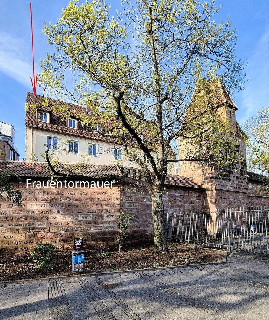 Pronájem bytu 2+1 44 m², Nürnberg, Bavorsko Pronájem bytu 2+1 44 m², Nürnberg, Bavorsko