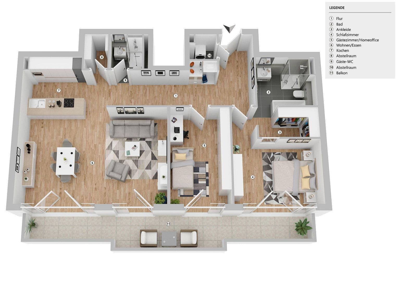 Prodej bytu 3+1 114 m², Hamburg, Hamburg Prodej bytu 3+1 114 m², Hamburg, Hamburg