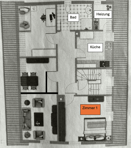 Pronájem bytu 1+1 19 m², Ludwigsburg, Bádensko-Württembersko Pronájem bytu 1+1 19 m², Ludwigsburg, Bádensko-Württembersko