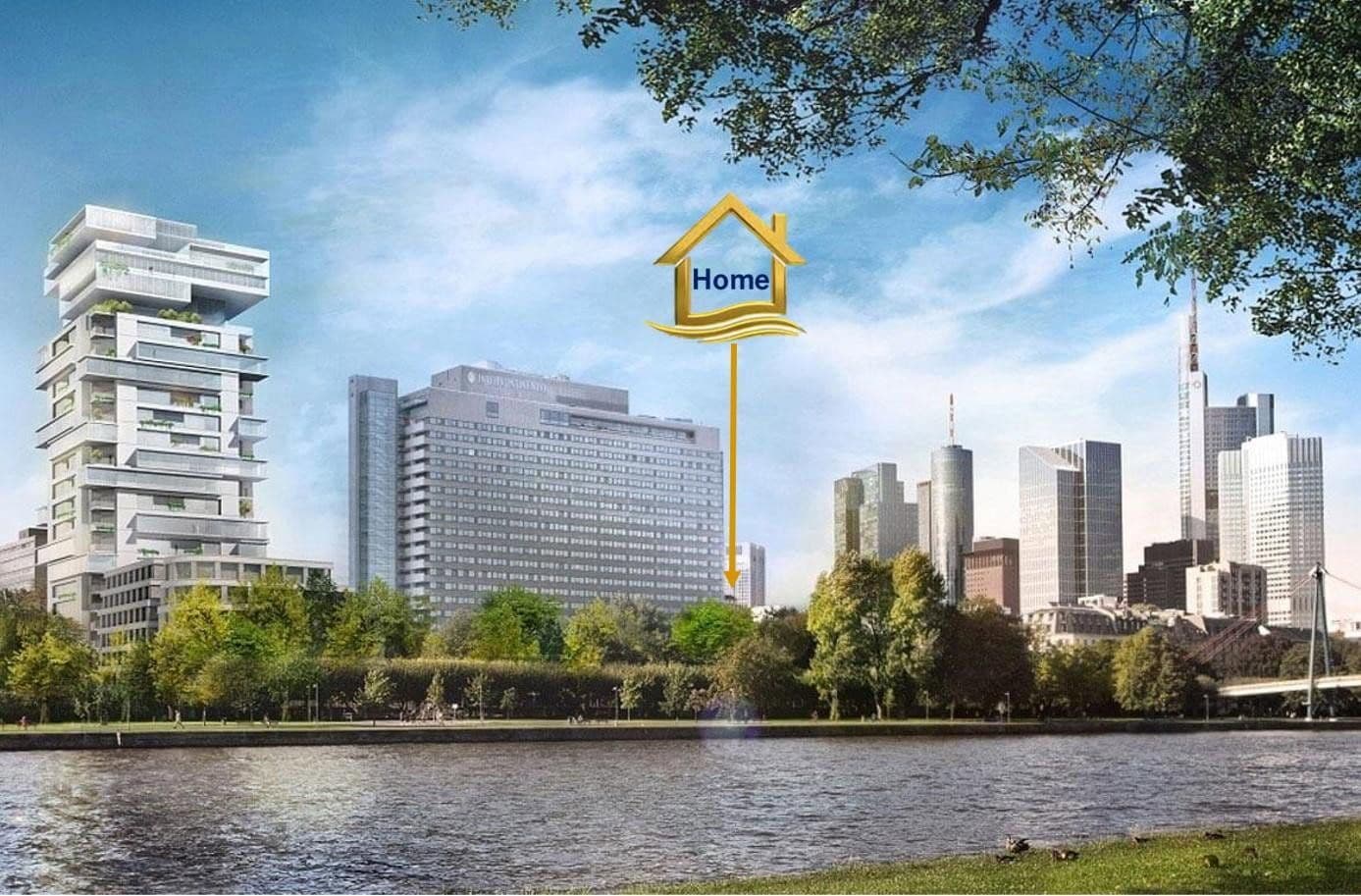 Pronájem bytu 2+1 55 m², Frankfurt am Main, Hessen Pronájem bytu 2+1 55 m², Frankfurt am Main, Hessen