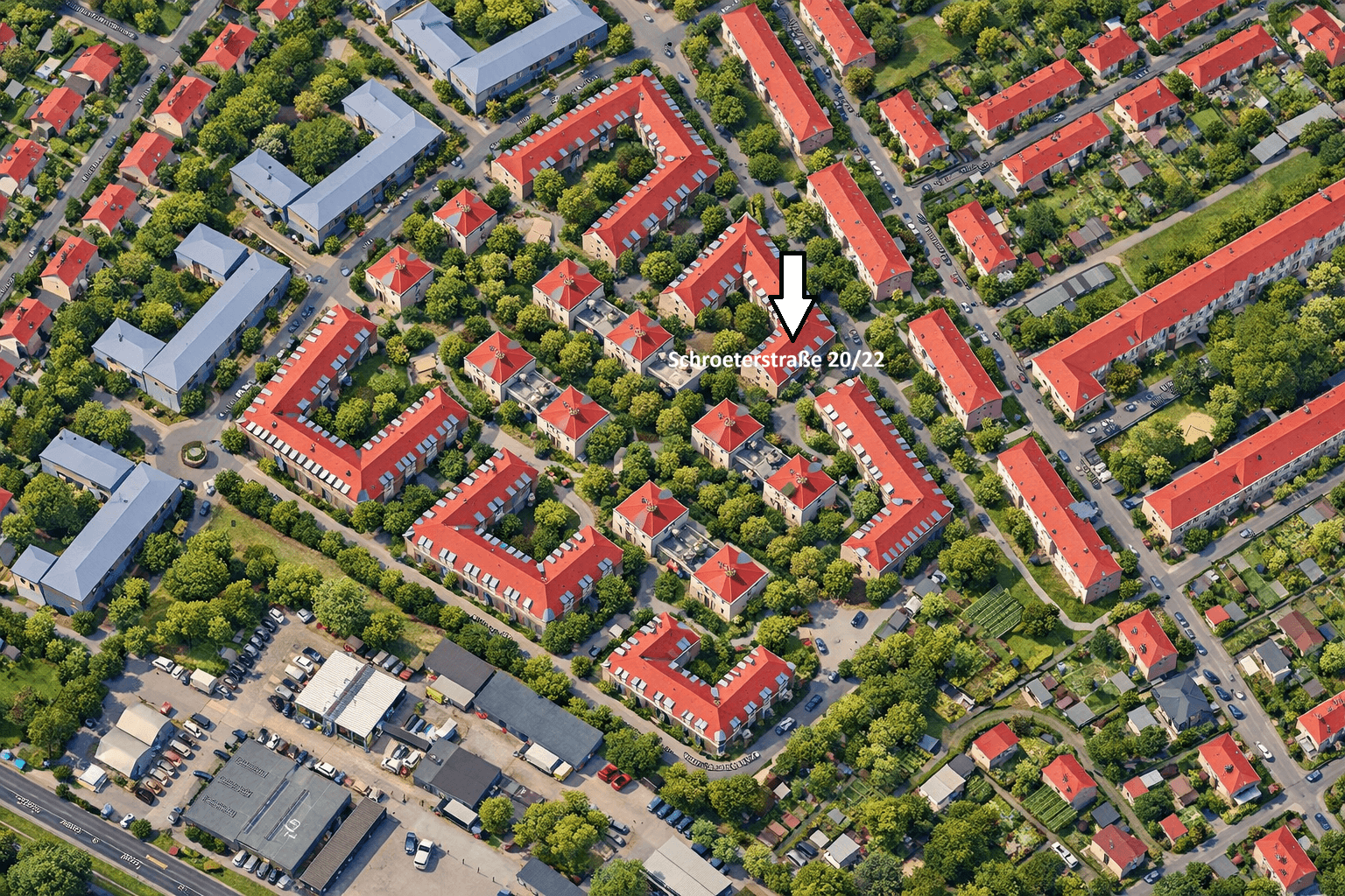 Pronájem garáže, Schroeterstraße 22, Dresden, Sasko Pronájem garáže, Schroeterstraße 22, Dresden, Sasko