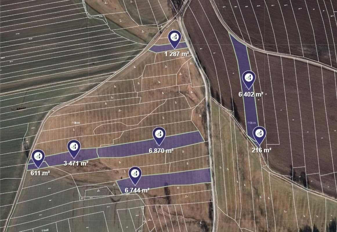 Prodej pozemku 62.226 m², Častrov, Kraj Vysočina Prodej pozemku 62.226 m², Častrov, Kraj Vysočina