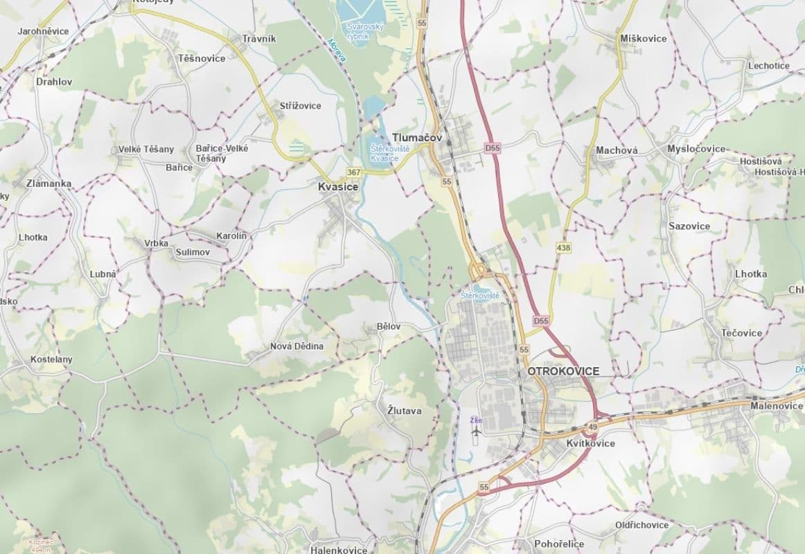 Prodej pozemku 825 m², Kvasice, Zlínský kraj Prodej pozemku 825 m², Kvasice, Zlínský kraj