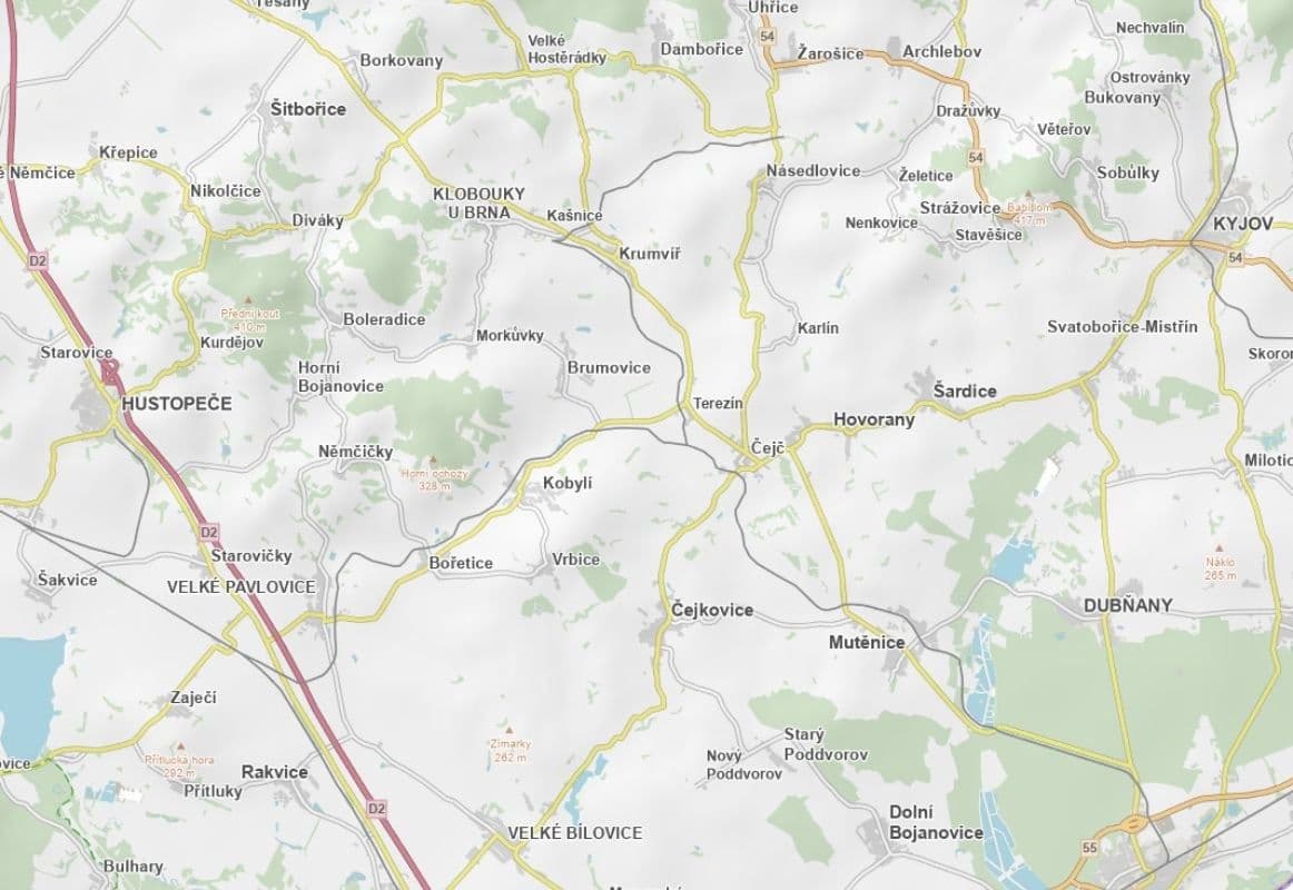 Prodej pozemku 915 m², Kobylí, Jihomoravský kraj Prodej pozemku 915 m², Kobylí, Jihomoravský kraj