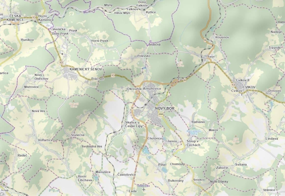 Prodej pozemku 7.441 m², Nový Bor, Liberecký kraj Prodej pozemku 7.441 m², Nový Bor, Liberecký kraj